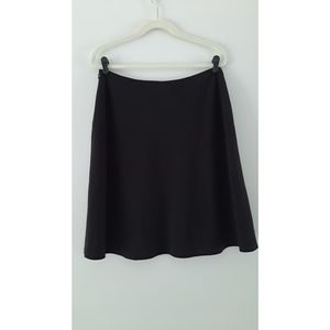 Calvin Klein black a line skirt size 10